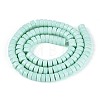 Opaque Solid Color Glass Beads Strands LS-GLAA-N026-3x6mm-14-2