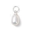 Natural Cultured Freshwater Pearl Rice Charms PALLOY-JF04821-2