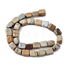 Natural Shoushan Stone Beads Strands G-D098-D05-3