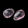 Baking Paint Transparent Glass Pendants GL-CBA5BF9-02B-2