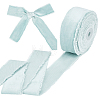 10 Yards Velvet Frayed Ribbon SRIB-WH0011-226D-1