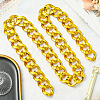 1Pc Acrylic Cuban Link Chain Necklaces for Men NJEW-SP0001-09B-G-6