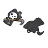 Halloween Alloy Enamel Pendants AL-CBA8744-01EB-03-2