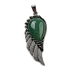 Natural Green Aventurine Big Pendants G-G112-02AS-01-1