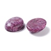 Natural Lepidolite/Purple Mica Stone Cabochons X-G-K317-B09-3