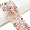 Natural Botswana Agate Beads Strands G-C259-A21-5x8mm-1