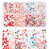 56g 8 Style Crafts Material Embellishment DIY-AR0002-41-1