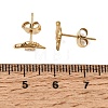 304 Stainless Steel Stud Earrings SA-CBABF3F-14G-05-5