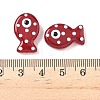 Baking Paint Glass Enamel Beads LAMP-D303-04C-3