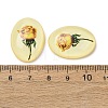 Transparent Resin Cabochons RESI-K033-11B-3