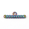 Ion Plating(IP) 304 Stainless Steel Toggle Clasps STAS-D170-03-3
