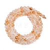 Heated Natural Citrine Bead Strands G-P466-01E-01-5