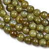 Handmade Lampwork Beads Strand LAMP-B056-8mm-20-4