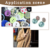 Plastic & Iron Button Finding Sets DIY-DC0004-36-5