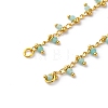 Brass Cable Chain Necklace Making KK-K337-12G-11-2