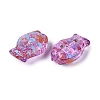 Picasso Transparent Glass Beads SEED-Q039-03A-2