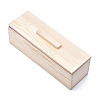 Rectangular Pine Wood Soap Molds Sets DIY-F057-03B-2