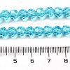 Transparent Glass Beads EGLA-A035-T6mm-D08-5