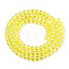 Electroplate Transparent Glass Beads Strands LS-GLAA-T032-T4mm-AB12-3