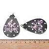 PU Leather Big Pendants FIND-R050-03D-3