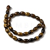 Natural Tiger Eye Beads Strands G-A275-A01-8x12mm-3