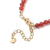 Natural Gemstone & Cultured Freshwater Pearl Beaded Bracelets for Women BJEW-JB13218-5