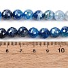 Natural Banded Agate Beads Strands G-B191-A02-8mm-5