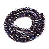 Electroplate Glass Beads Strands LS-EGLA-A044-T3mm-B15-3