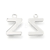 Non-Tarnish 201 Stainless Steel Charms X-STAS-C021-06P-Z-2