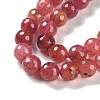 Natural Agate Beads Strands G-M437-C01-01L-4