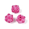 Opaque Acrylic & Transparent Resin Rhinestone Beads SACR-Q005-02A-03-1