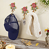 Alloy Enamel Hook Hangers DIY-WA0001-33-5