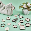12 Bags 6 Styles Mini Wooden Embroidery Hoops DIY-FG0010-02-4