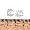 Electroplate Transparent Round Glass Beads GL-CBA6A73-HR04-3