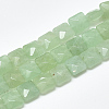 Natural Green Aventurine Beads Strands G-S357-D01-05-1