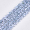 Natural Aquamarine Beads Strands G-S354-27-1