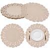 100Pcs Paper Wedding Party Table Mat AJEW-WH0696-674-1