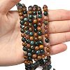 Natural Ocean Jasper Beads Strands G-F668-26-6mm-3