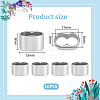 10Pcs 304 Stainless Steel Spacer Beads FIND-UN0007-83-3