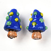 Handmade Lampwork Bumpy Beads X1-LAMP-T022-02A-02-1