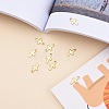 Ion Plating(IP) 304 Stainless Steel Tiny Cross Charms STAS-E104-34G-6
