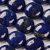 Dyed Natural Lapis Lazuli Gemstone Dome/Half Round Cabochons G-J330-06-20mm-1