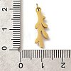 304 Stainless Steel Enamel Pendants STAS-R153-06G-02-3