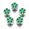 Alloy Enamel European Beads MPDL-T005-005-RS-2
