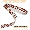 Polyester Ribbons SRIB-WH0011-279C-2