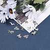 Tibetan Style Alloy Puppy Pendants TIBEP-MSMC021-17AS-5
