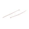 Brass Ball Head Pins X-KK-WH0058-02D-RG-2