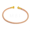 Braided Carbon Steel Wire Bracelet Making MAK-A017-B41-1