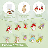 10Pcs Plastic Mobile Dustproof Plugs PALLOY-OC00025-4