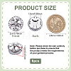 Alloy & Rhinestone Cufflinks FIND-FG0005-66P-02-2